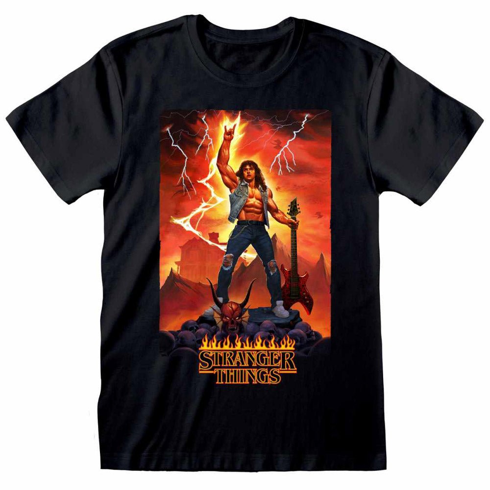 STRANGER THINGS ストレンジャー・シングス (シーズン5 2025年配信決定 ) - Eddie Rocks / Tシャツ / メンズ - PGS